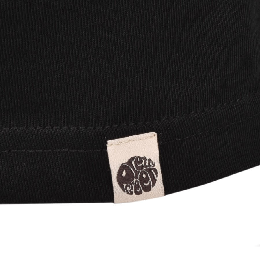 Alternative Image for ProductPretty Green Mitchell Long Sleeved T Shirt Black3